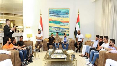 بالصور..نجوم الاهلي والزمالك فى سفارة الإمارات..تعرف على السبب 