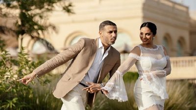 أول تعليق لبسنت شوقي بعد زواجها من محمد فراج