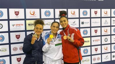 نانسي طمان تحصد برونزية بطولة كأس العالم فى قطر