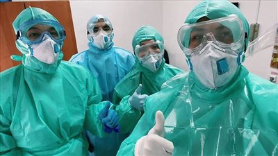 جامعة عين شمس: مستشفى العبور الجامعي عالجت 2658 حالة خلال جائحة كورونا