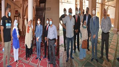 جولة ميدانية لنائب محافظ سوهاج في المناطق الأثرية بجرجا وخبر سار بشأن المستشفى العام