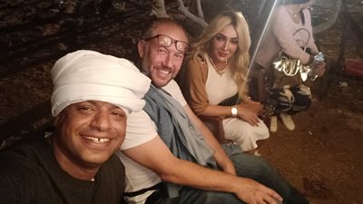 الحج الضوي يشارك في أول فيلم سنمائي كوميدي يضم خالد الصاوي وحمدي المرغني ومصطفى خاطر وهنادي مهنى