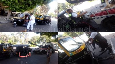 بالصور.. تفاصيل حملات ضبط المخالفات ورفع الإشغالات والمخلفات من شوارع المعادي