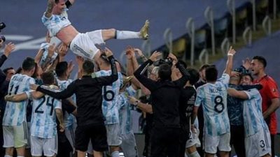 حصلت على لقب كوبا امريكا .. شاهدالارجنتين ترقص التانجو فى البرازيل 