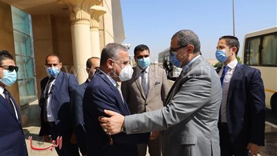 «الفقي» يستقبل وزير القوى العاملة في زيارته لمحافظة سوهاج