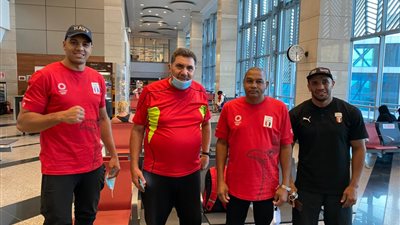 منتخب الملاكمة واليد والبعثة الطبيه يتوجهان لطوكيو 