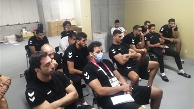باروندو يلقي المحاضرة الأخيرة قبل صدام منتخب اليد مع البرتغال