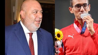 محمد عادل حسني يجدد عقد رعاية أحمد الجندي حتى أولمبياد باريس 2024