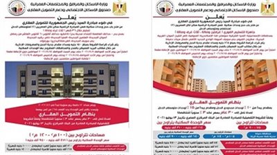 «التمويل العقارى» يحدد شرطا واحدا يضمن حصولك على شقة بالطرح الحالى.. سحب الكراسات غدًا