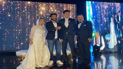 بالصور: نجوم الفن يحتفلون بحفل زفاف المؤلف أحمد عبد الوهاب