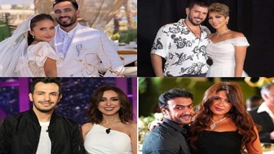 أصالة والعريان ياسمين وحلاوة ونيللي وأبو النجا| زواج وطلاق النجوم.. غرام وانتقام