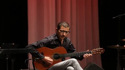 بالصور: وحيد ممدوح يتألق في حفل الأوبرا بعد غياب سنوات