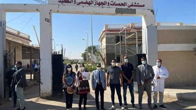 لجنة من الصحة تتابع أعمال خطط التطوير ودعم مستشفى حميات الأقصر