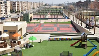 الموسيقار أحمد فتحي يتفقد المدينة الشبابية بالأسمرات 