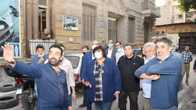 وزيرة الثقافة تتفقد آثار الحريق بمسرح الجزويت وتعلن تقديم الدعم لاستئناف رسالته التنويرية