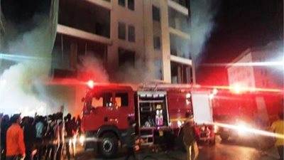 إخماد حريق في شقة بالعجوزة 