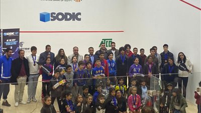 المنتخب السعودي والوفود الأجنبية يزينوا بطولة سوديك المفتوحة للاسكواش 