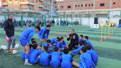 350 ناشئ في اول تجمع لأكاديمية 