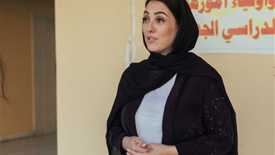 أول صور لـ«كندة علوش» من الفيلم الهندي «Yellow Bus»