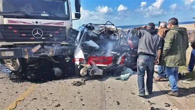 بالأسماء.. إصابة «9» أشخاص فى حادث مروع أمام قرية «هايسندا» السياحية
