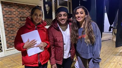 بالصور.. ياسمين رئيس ودينا الشربيني تستعدان لاستقبال «أحفاد ريّا وسكينة»