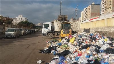 رفع 232 ألف طن قمامة من شوارع الإسكندرية 