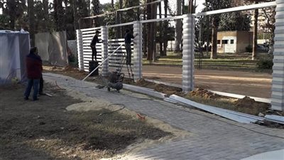  حديقة الأورمان تستعد لاستقبال معرض زهور الربيع