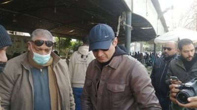 نجوم الفن في وداع المخرج جلال الشرقاوي (صور)