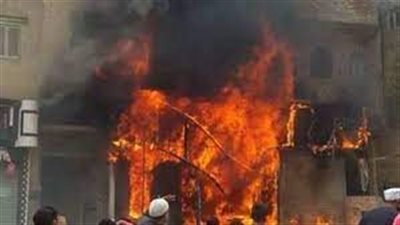 الدفع بقوات الحماية المدنية للسيطرة على حريق هائل في الشهيد بسوهاج