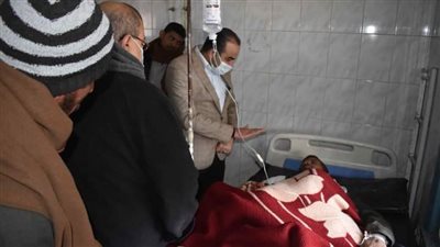 محافظ المنيا يكلف السكرتير العام بمتابعة الحالة الصحية لمصابي حادث تصادم