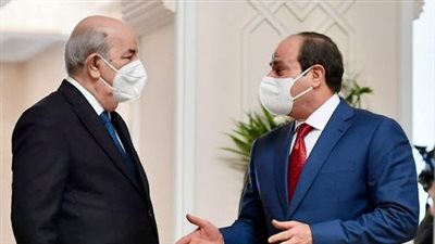 تفاصيل الاتصال الهاتفي بين الرئيس السيسي ونظيره الجزائري