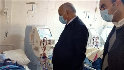 سر تفقد وكيل صحة الغربية لمراكز الكلى الصناعي الخاصة والأهلية