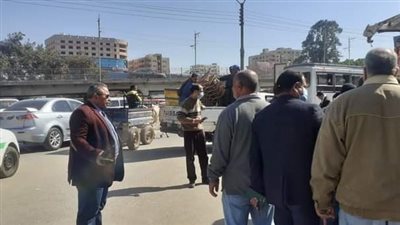 تحرير 23 محضر للإشغالات والنظافة خلال حملات فى مدينة المنيا