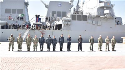 انطلاق فعاليات التدريب البحرى الدولى (IMX/CE22) بنطاق الأسطول الجنوبى بالبحر الأحمر