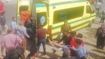 مصرع شخصين في حادث تصادم مروع ببني سويف