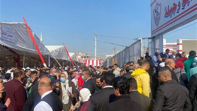 بالفيديو.. اشتباكات بين أنصار سليمان ومرتضى منصور في انتخابات الزمالك 