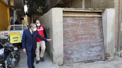 محافظ المنيا يوجه بإزالة تعد بشارع عدلي يكن 