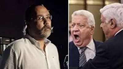 بالفيديو..مناوشات بين مرتضى منصور ولؤي دعبس فى انتخابات الزمالك  