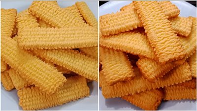 طريقة تحضير بسكويت الماكينة بنكهة البُرتُقال