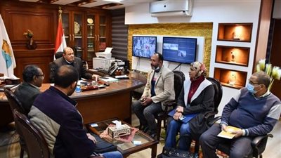 مياه المنيا تناقش تنفيذ مشروعات مبادرة 