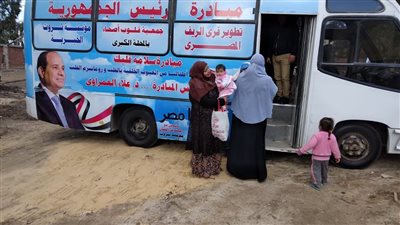 قوافل طبية تكشف على 156 حالة ببسيون و1540 في سمنود مجانا