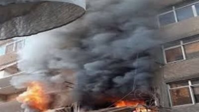 الدفع بـ 3سيارات إطفاء للسيطرة على حريق هائل في منزل بالفيوم