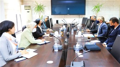  وزيرة البيئة تبحث مع الممثل المقيم لبرنامج اليونيسف التعاون الثنائي في ملف التغيرات المناخية