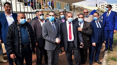 تفاصيل جولة محافظ الغربية بنادي شركة مالية كفر الزيات