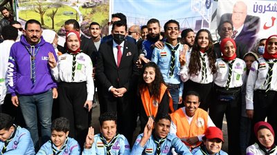 وزير الشباب يتفقد مشروع تطوير النادى المصرى القاهرى