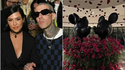 كيف احتفلت كورتني كارديشيان وصديقها بعيد الحب؟
