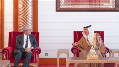تفاصيل لقاء العاهل البحريني برئيس مجلس النواب المصري