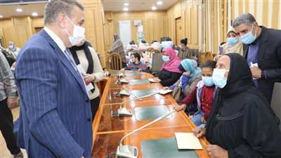 محافظ المنوفية يتخذ إجراءات مهمة لصالح أصحاب الحالات الإنسانية