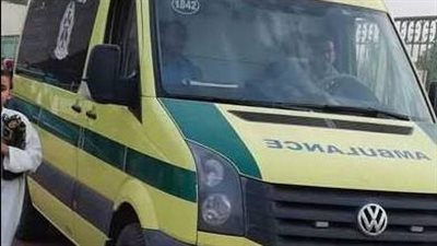 إصابة شخص سقط من علو فى منزله بنصر النوبة