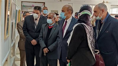 انطلاق الملتقى الأول للفنون التشكيلية بـ«تربية فنية المنيا»